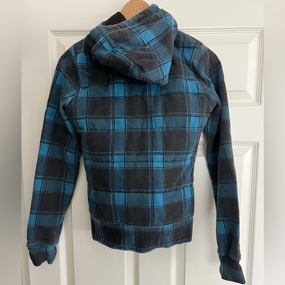 Matix Asher Modern Plaid Zip Women’s Hoodie - Picture 2 of 2